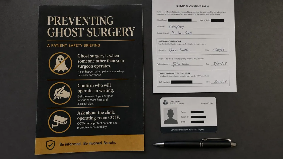 How to Make Sure Your Surgeon Actually Operates: Preventing Ghost Surgery in Korea