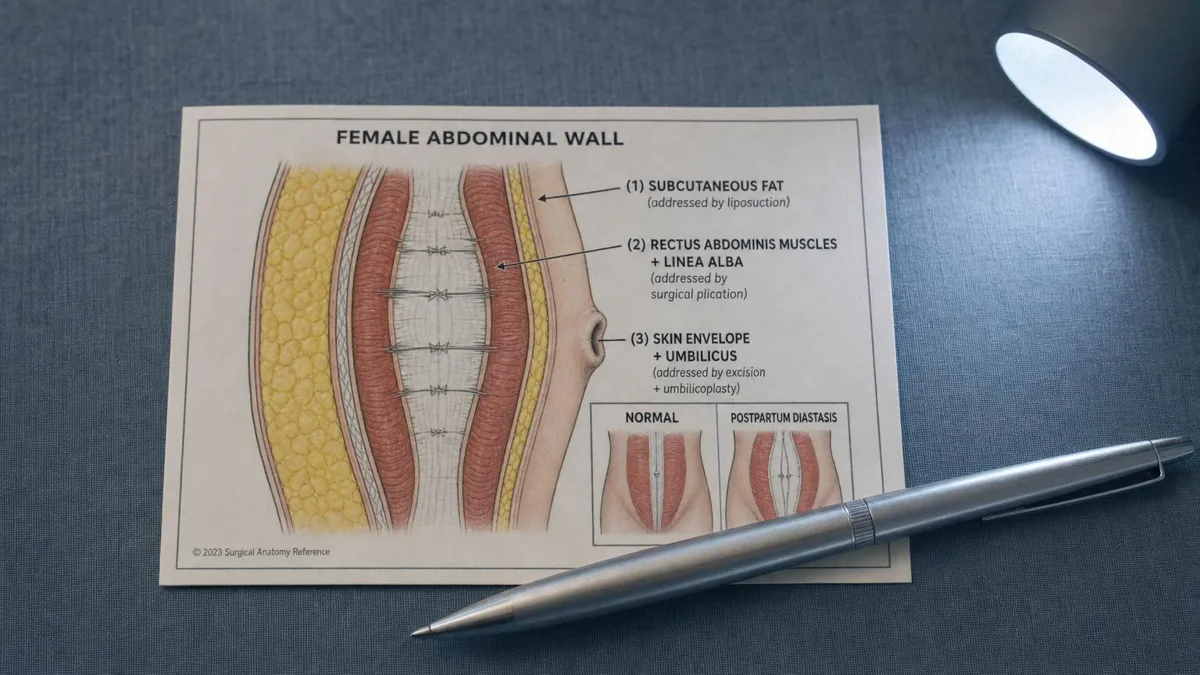 korean-elastic-tummy-tuck-postpartum-diastasis-recti-foreign-patients-guide — иллюстрация