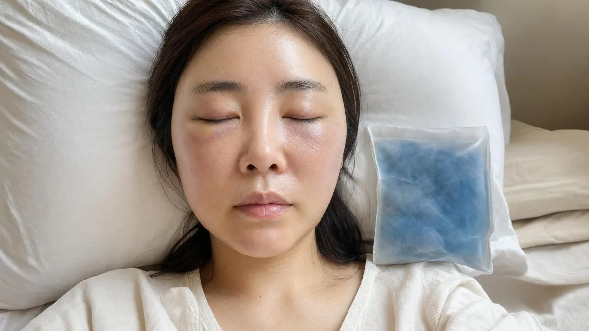 korean-full-face-fat-grafting-combined-with-under-eye — иллюстрация
