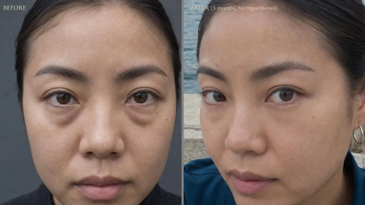 korean-lower-eyelid-fat-removal-vs-repositioning-decision — иллюстрация