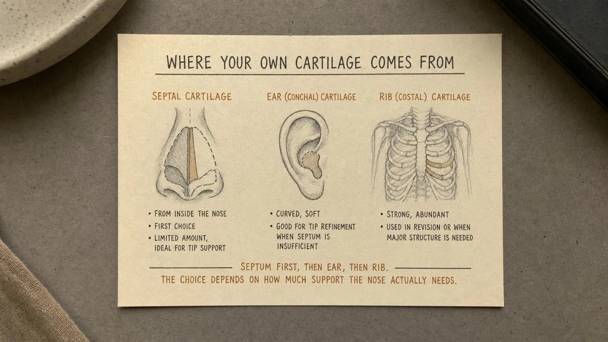 korean-rhinoplasty-implant-vs-cartilage-materials — иллюстрация
