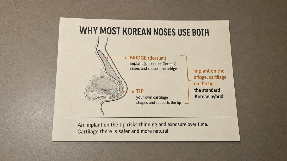 korean-rhinoplasty-implant-vs-cartilage-materials hình ảnh liên quan